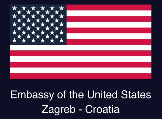 Logotip veleposlanstva SAD-a u Hrvatskoj